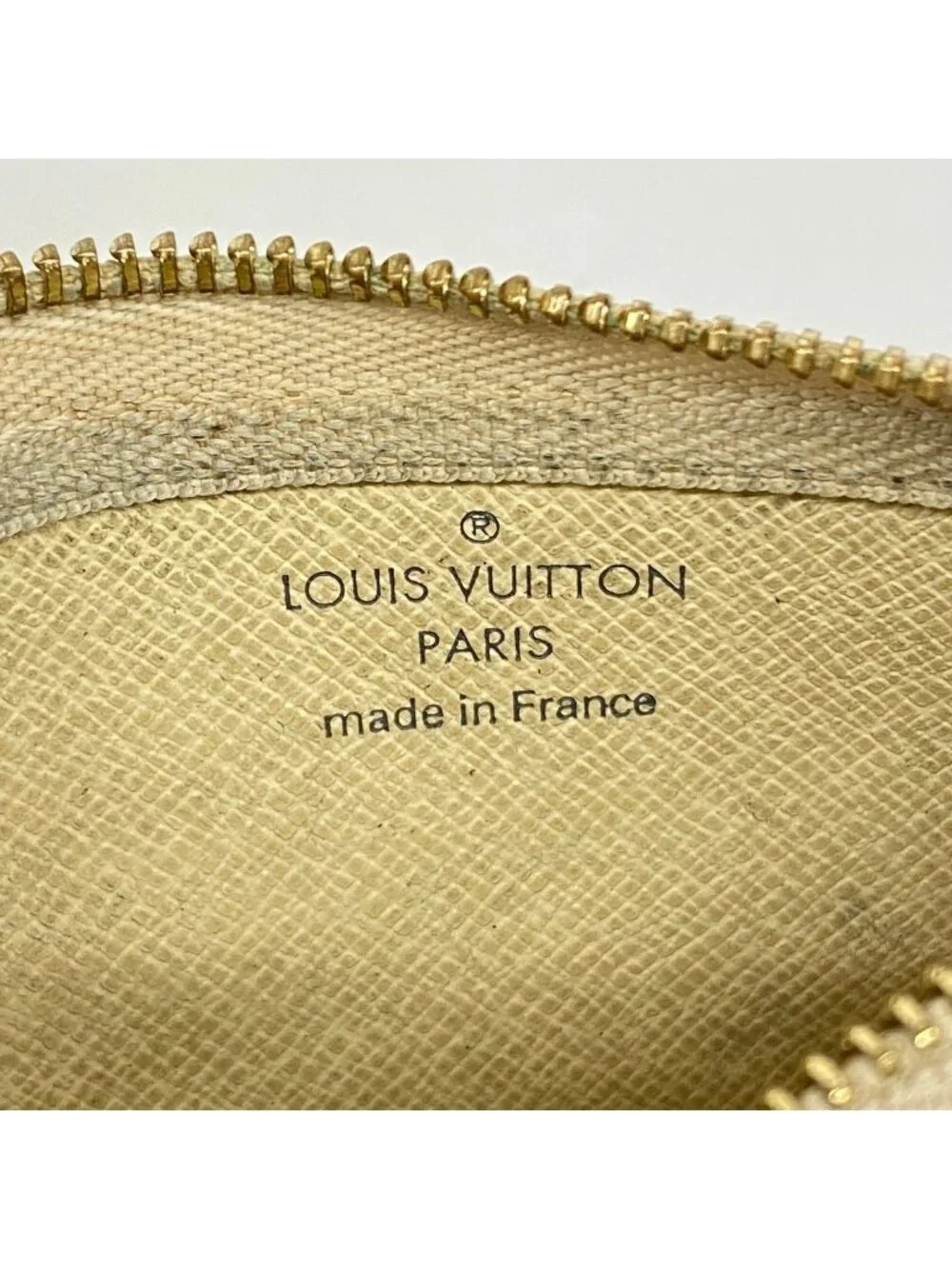 Louis Vuitton Coin Case Damier Azur Pochette Cles White